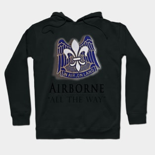 Vintage Army Airborne Pin Hoodie